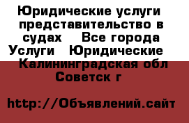 Юридические услуги, представительство в судах. - Все города Услуги » Юридические   . Калининградская обл.,Советск г.